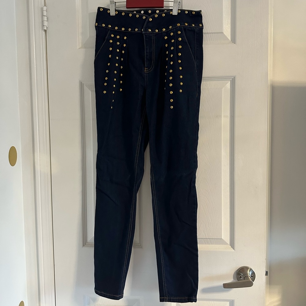 Fashion Nova Studded Jeans